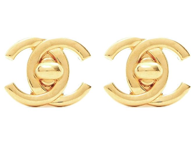 Chanel Orecchini D'oro Metallo