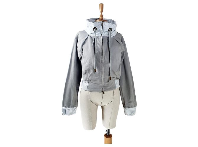 Chaqueta Gianfranco Ferré de algodón gris