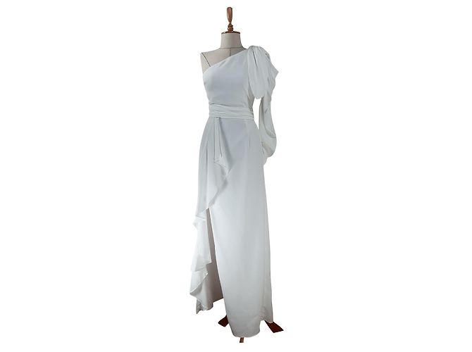 Autre Marque Keepsake Maxikleid in Weiß