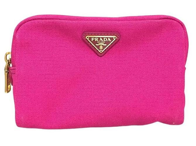 Prada pink clutch bag store