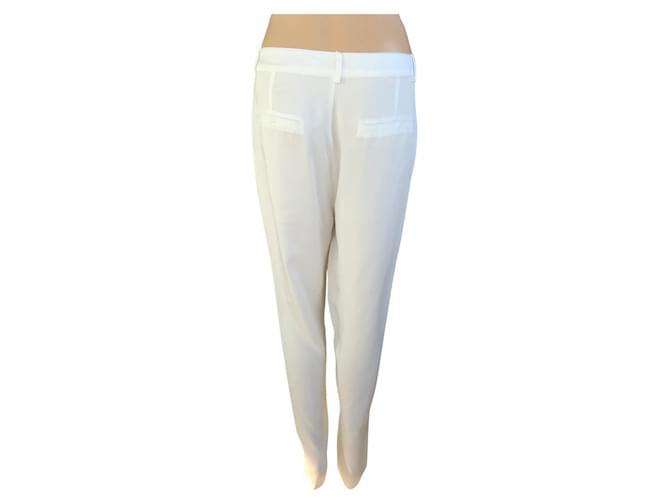 Gestuz Un pantalon, leggings Tissu Blanc  ref.605907