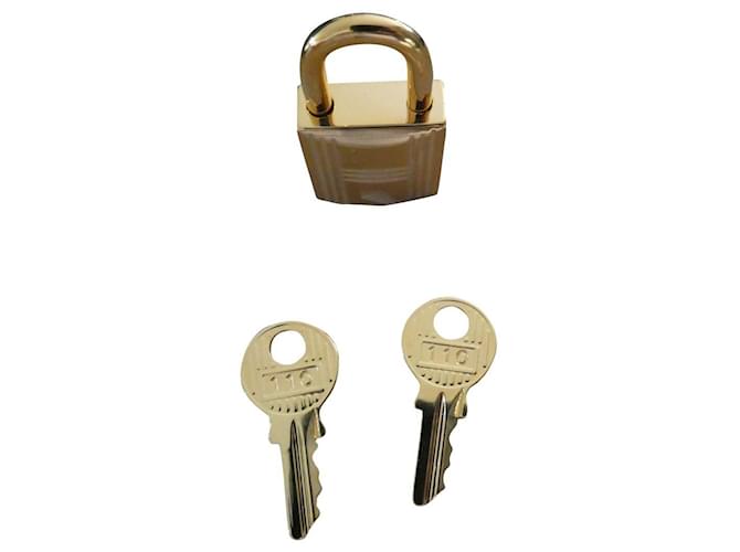 hermès padlock in gold steel NEW for kelly bag ,Birkin ,Victoria Gold hardware  ref.605920