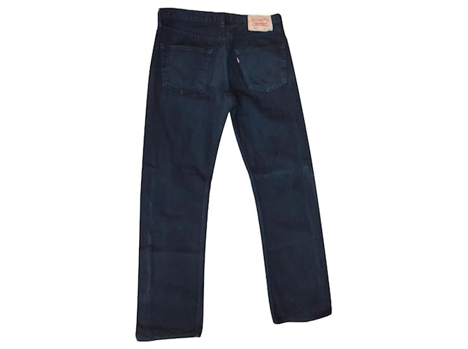 Jeans Levi's 501 W 31 (taille 41) Nero Cotone  ref.605974