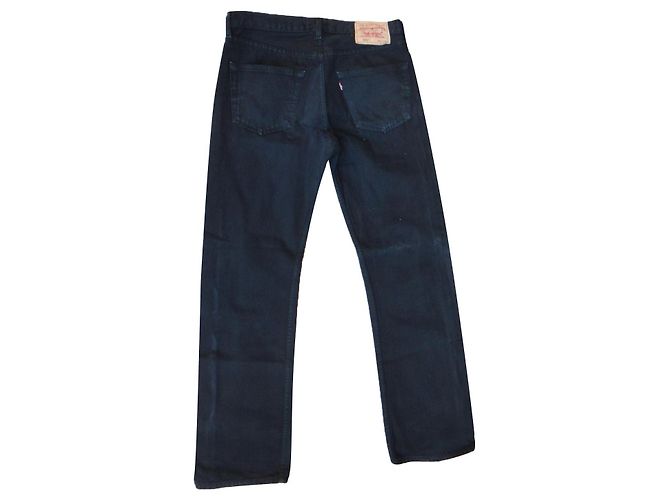 vaqueros Levi's 501 W 31 (taille 41) Negro