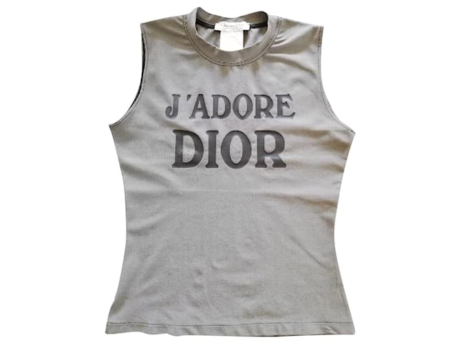 Christian Dior Camiseta J'adore Dior Poliamida  ref.606411
