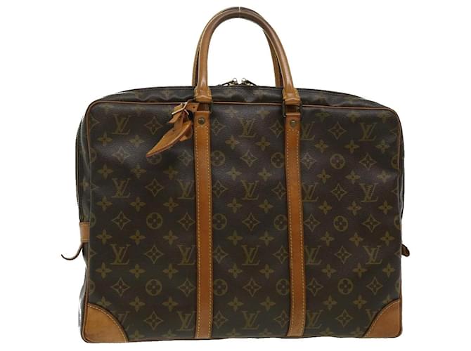 LOUIS VUITTON Monogram Canvas Porte Documents Voyage Briefcase Bag