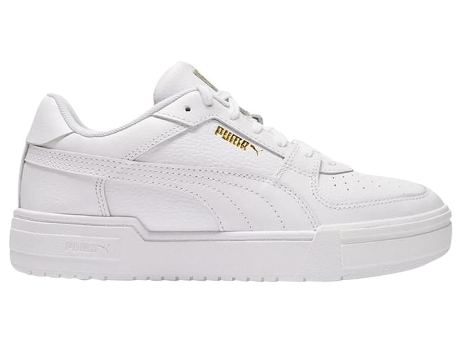 Puma CA Pro Sneakers in White Leathers  ref.606856