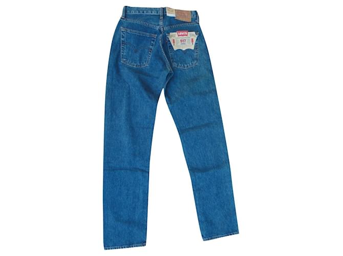 Levi's 517 vintage bootcut mint condition size 38 Blue Cotton  ref.606901