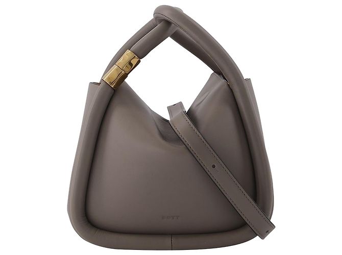 Boyy Wonton 20 Sac en Cuir Gris