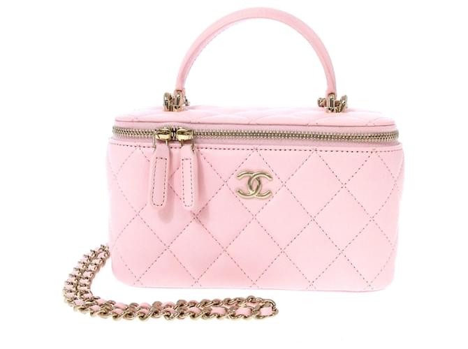 Chanel Vanity Pink Exotic leather ref.607079 - Joli Closet