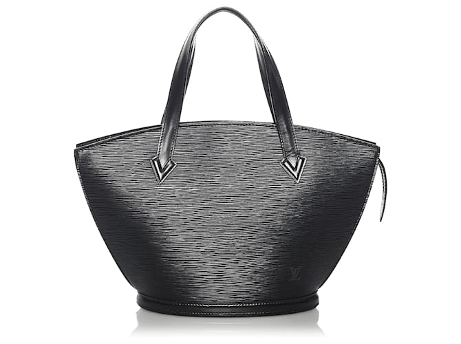 Louis Vuitton Black Epi Saint Jacques PM Short Strap Leather  ref.607188