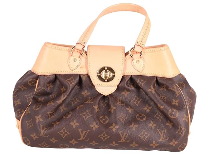 Louis Vuitton Boetie PM Monogram Bag in Brown Leather ref.607222