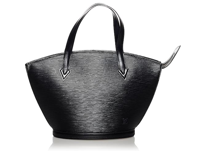 Louis Vuitton Black Epi Saint Jacques PM Short Strap Leather  ref.607433