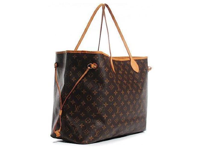 Louis Vuitton Lv Neverfull Gm Tote Handbag #102804 Brown Leather ref.607795  - Joli Closet