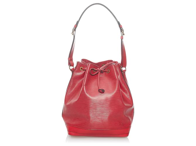 Louis Vuitton Red Epi Noe Leather  ref.608021