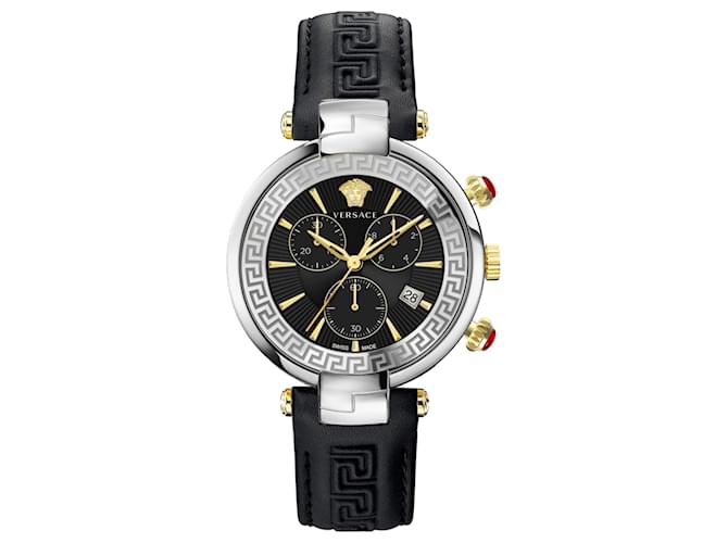 Relógio Versace Revive Correia Metálico  ref.608214