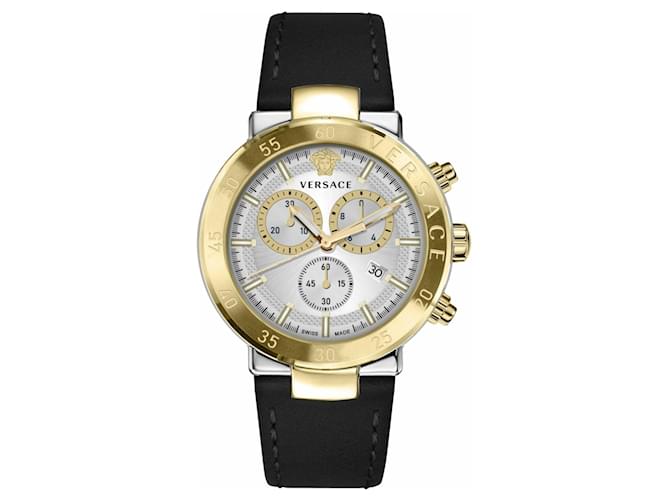 Reloj con correa Versace Urban Mystique Dorado Metálico  ref.608344