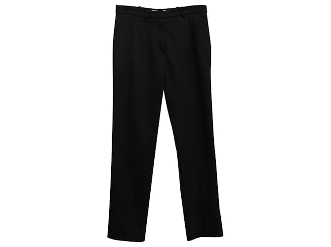 Pantalon droit Altuzarra en coton noir  ref.608435