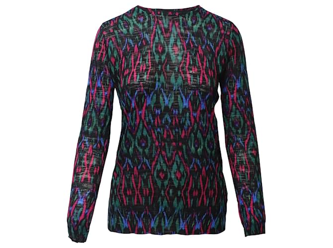 Missoni Printed Sweater in Multicolor Viscose  Cellulose fibre  ref.608591