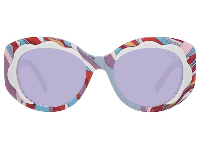 Emilio Pucci Menta donne viola occhiali da sole EP0136 5380S 53-19-147 MM Porpora Acetato  ref.608656