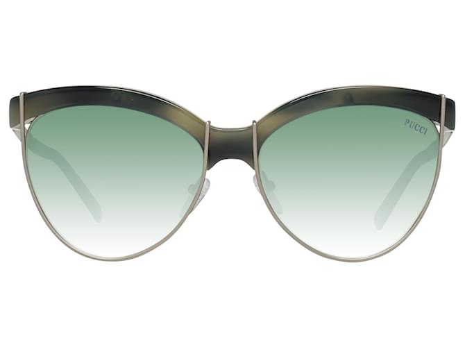 Emilio Pucci Menta Donna Marrone Occhiali da sole EP0057 5755W 57-16-141 MM Acetato  ref.608670