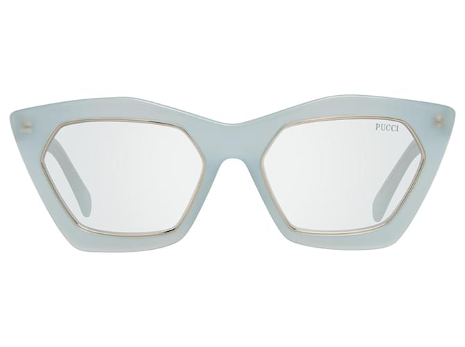 Emilio Pucci Menta donne blu occhiali da sole EP0094 5484V 54-19-148 MM Acetato  ref.608703