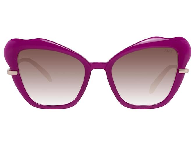 Emilio Pucci Menta donne viola occhiali da sole EP0135 5575F 55-20-158 MM Porpora Acetato  ref.608725