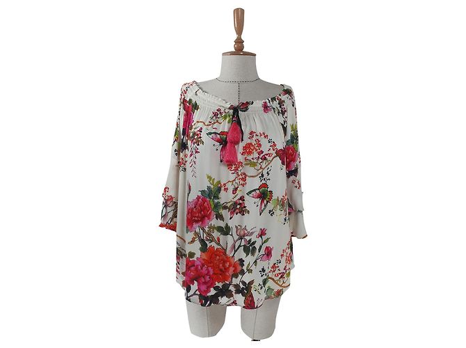 Camicetta floreale Hale Bob XL Viscosa Multicolore