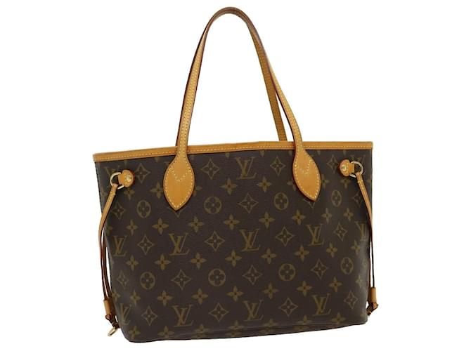 Louis Vuitton Neverfull PM Brown Cloth  ref.609036