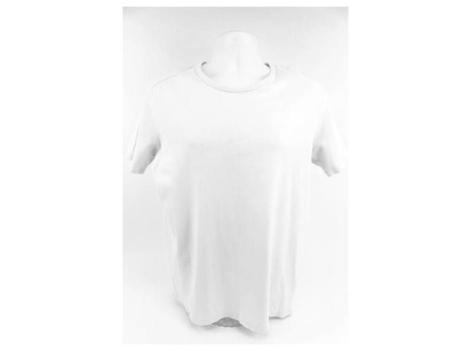 Louis Vuitton T-shirt à manches longues en jersey blanc pour homme  ref.609073