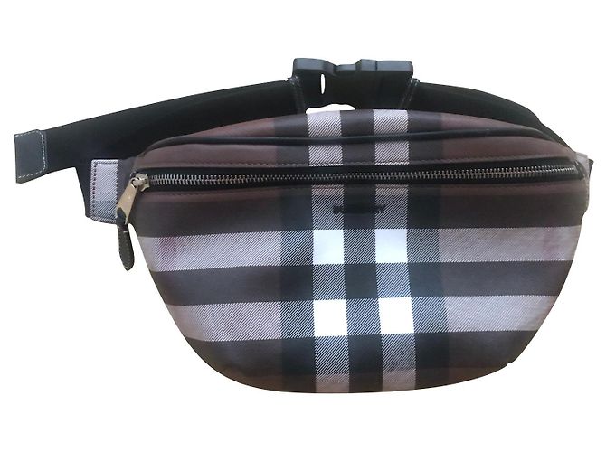 Sac Banane Burberry Marron