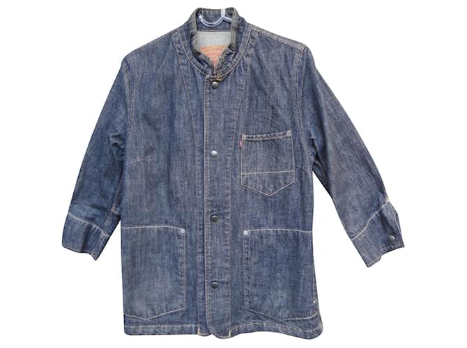 vintage Levi's denim overshirt t 36 Blue Cotton  ref.609362