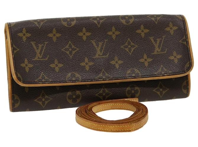 Louis Vuitton Vintage Monogram Canvas Pochette Twin GM Shoulder