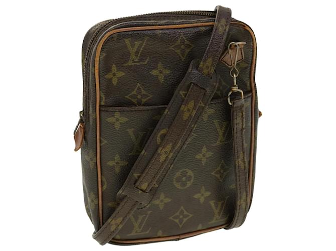 Danube patent leather crossbody bag Louis Vuitton Brown in Patent