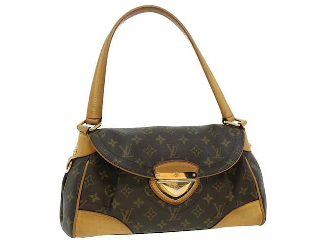 LOUIS VUITTON Monogram Beverly MM Schultertasche M40121 LV Auth fm1518 Leinwand  ref.609744