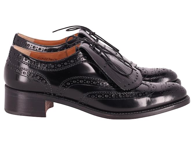 Church's Constance Brogues In Black Patent Leather  ref.609960