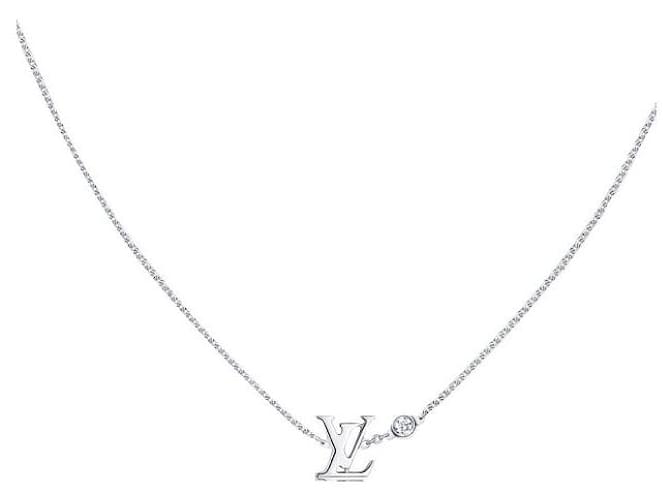 Louis Vuitton IDYLLE BLOSSOM PENDANT Grey White gold ref.610013