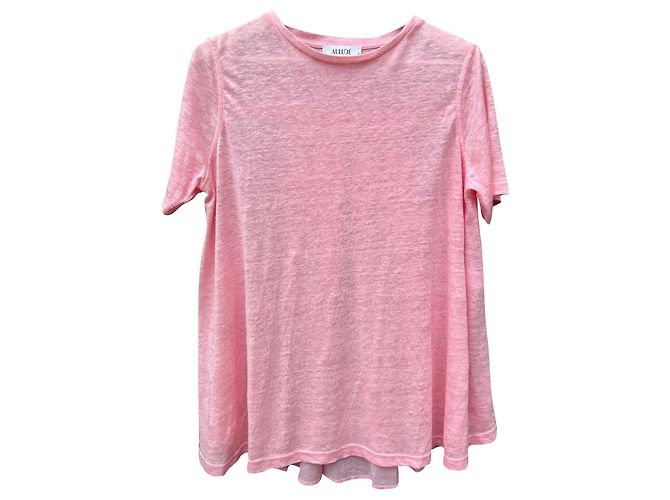 Camicetta Allude Rosa in Lino