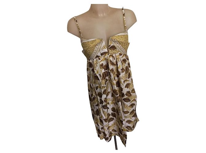 Geblümtes Minikleid von Just Cavalli Mehrfarben