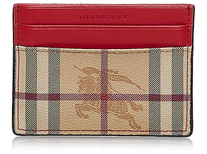 Burberry outlet Haymarket Card Case