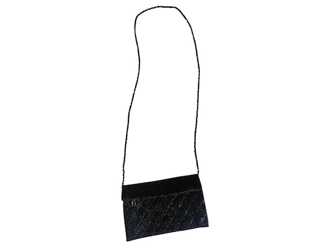 Chanel Clutch bags Black  ref.610410