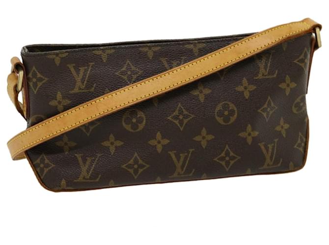 Borsa a tracolla Trotteur con monogramma LOUIS VUITTON M51240 LV Auth fm1524 Tela  ref.611050