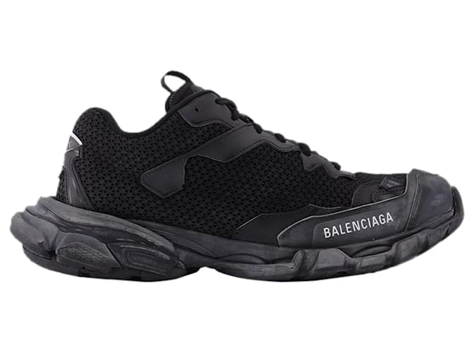 Track.3 Sneakers - Balenciaga - Black/White ref.611446 - Joli Closet