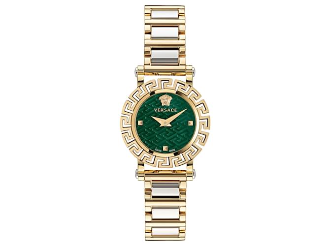 Versace Greca Glam reloj de pulsera Metálico  ref.611566