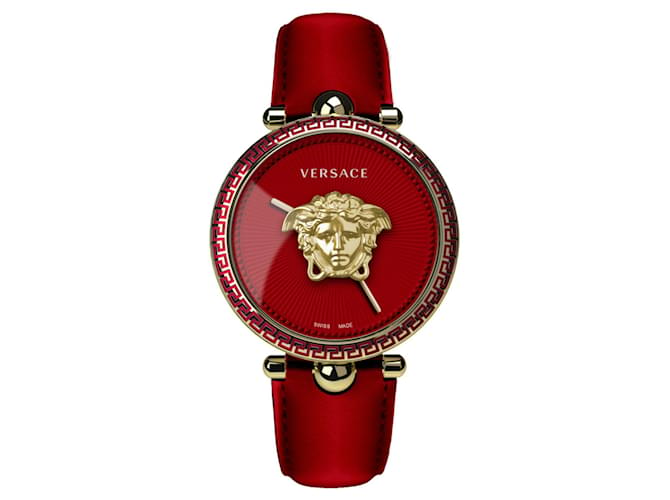 Versace Palazzo Empire Strap Watch Golden Metallic  ref.611822