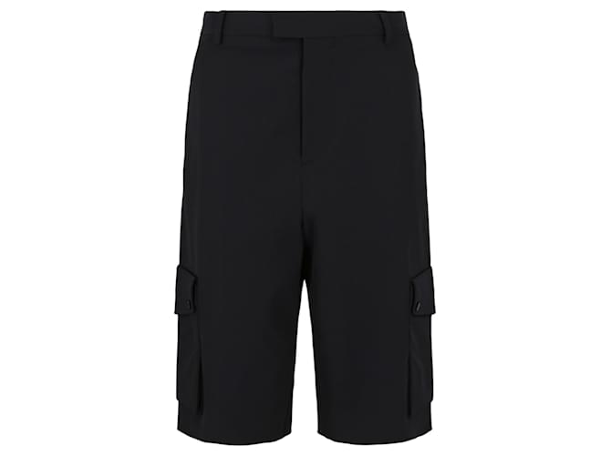 Bottega Veneta Knee-Length Shorts Black  ref.611864