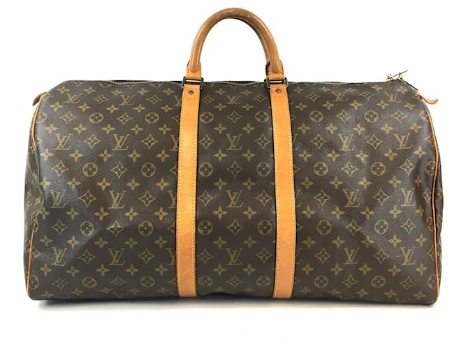 Louis Vuitton Keepall 55 Monogram Canvas Travel Bag on SALE