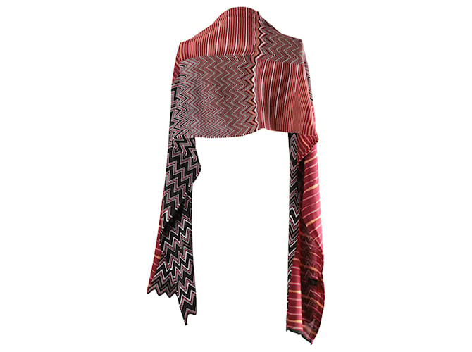 Missoni online Wool Chevron Scarf