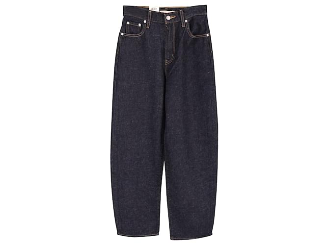 Levi's Barrel Jeans em jeans de algodão azul marinho  ref.613188