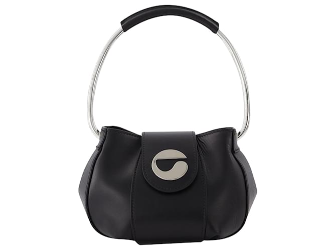 Autre Marque U.F.O. Pouch Bag in Black Leather  ref.613269